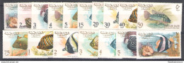 1966 Sharjah, Stanley Gibbons N. 206/22 - Pesci - MNH** - Sonstige - Asien
