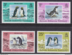 1979 ANTARTICO BRITANNICO - Pinguini -Yvert N. 78/81 MNH** - Andere & Zonder Classificatie