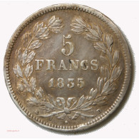 Louis Philippe Ier - écu 5 Francs 1835 D LYON TTB++ - Autres & Non Classés