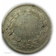 ECU "T.Creux" LOUIS PHILIPPE Ier 5 Francs 1831 D LYON,TB, Lartdesgents - Autres & Non Classés