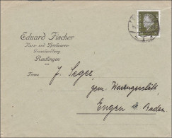 Weimar: Brief Aus Reutlingen - Spielwaren - 1928 - Storia Postale