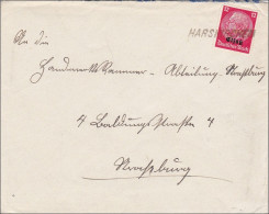 Elsass: Brief Von Harkirchen 1940 - Besetzungen 1938-45