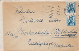 Saar: 1948 Saarbrücken Nach Waldershof - Covers & Documents