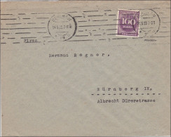 Perfin: Brief Aus Berlin Nach Nürnberg, 1923, RM - Briefe U. Dokumente