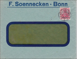 Perfin: Brief Aus Bonn, Soennecken 1914, F.S. - Briefe U. Dokumente