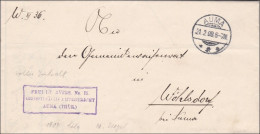 Auma, Grossherzogliches Amtsgericht 1908 Nach Wöhlsdorf - Brieven En Documenten
