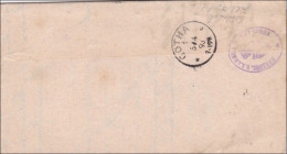 Landratsamt Gotha 1898 Nach Goldbach - Storia Postale