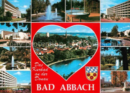 72739872 Bad Abbach Fliegeraufnahme Donaupartie Und Gebaeude Alkofen - Bad Abbach