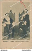 Bc297 Cartolina Repubblica Di San Marino Costume Dei Capitani Reggenti - San Marino