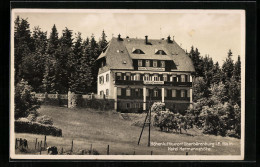 AK Oberbärenburg, Hotel Hermannshöhe, Inh. Kurt Franke  - Autres & Non Classés