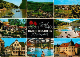 72739786 Bad Bergzabern Schwanenweiher Fliegeraufnahme Haus-des-Gastes Schloss T - Bad Bergzabern