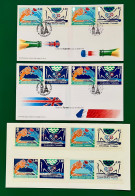 GB/France 1994 Channel Tunnel Folkstone & Coqelles Postmarkes & MNH Stamps - Covers & Documents