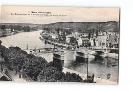 SENS Pittoresque - Vue Panoramique Et La Vallée De L'Yonne En Amont Du Pont - Très Bon état - Sens
