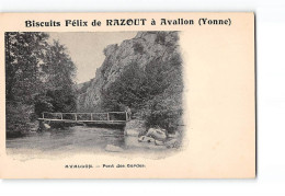 AVALLON - Pont Des Gardes - Biscuits Félix De Razout - Très Bon état - Avallon