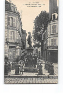 AVALLON - La Fontaine Laboureau - Statue Cérès Et La Rue Maison Dieu - Très Bon état - Avallon