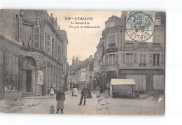 AVALLON - La Grande Rue - Très Bon état - Avallon