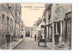 AVALLON - La Rue Du Bel Air - Très Bon état - Avallon