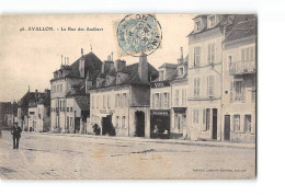 AVALLON - La Rue Des Audbert - Très Bon état - Avallon