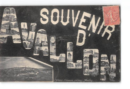 Souvenir D'AVALLON - état - Avallon