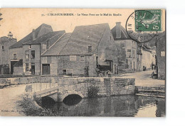L'ISLE SUR SEREIN - Le Vieux Pont Sur Le Bief Du Moulin - Très Bon état - L'Isle Sur Serein