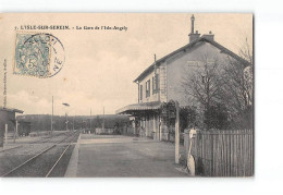 L'ISLE SUR SEREIN - La Gare De L'Isle Angely - Très Bon état - L'Isle Sur Serein