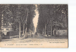 AVALLON - Avenue De La Gare - Très Bon état - Avallon