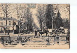 AVALLON - Avenue De La Gare - Très Bon état - Avallon