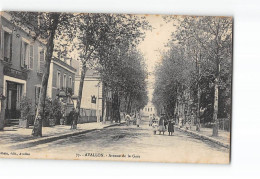 AVALLON - Avenue De La Gare - Très Bon état - Avallon