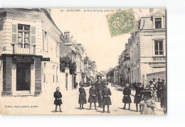 AVALLON - La Rue De Lyon - Très Bon état - Avallon