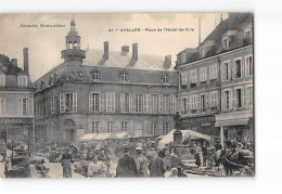 AVALLON - Place De L'Hôtel De Ville - Très Bon état - Avallon