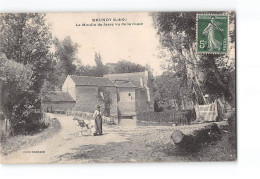 BRUNOY - Le Moulin De Jarcy Vu De La Route - Très Bon état - Brunoy