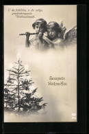AK Weihnachtsengel Musizieren Zum Feste  - Angels