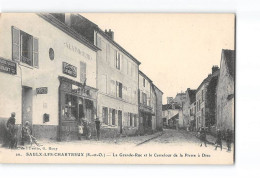 SAULX LES CHARTREUX - La Grande Rue Et Le Carrefour De La Pierre à Dieu - Très Bon état - Sonstige & Ohne Zuordnung