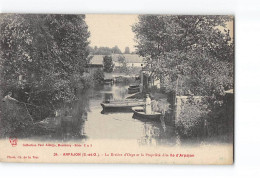 ARPAJON - La Rivière D'Orge Et La Propriété Dite Ile D'Arpajon - Très Bon état - Arpajon