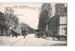 CHATILLON - L'Avenue De Paris - La Station Des Tramways - Très Bon état - Châtillon