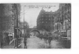 ASNIERES - Les Inondations De Janvier 1910 - Les Deux Voûtes - Très Bon état - Asnieres Sur Seine