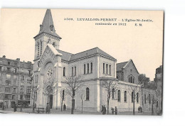 LEVALLOIS PERRET - L'Eglise Saint Justin - Très Bon état - Levallois Perret