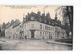 AVALLON - Rue Nicolas Caristie Et Rue Carnot - Très Bon état - Avallon