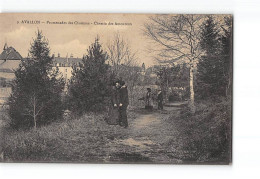 AVALLON - Promenade Des Chaumes - Chemin Des Amoureux - Très Bon état - Avallon