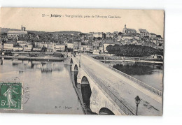 JOIGNY - Vue Générale Prise De L'Avenue Gambetta - Très Bon état - Joigny