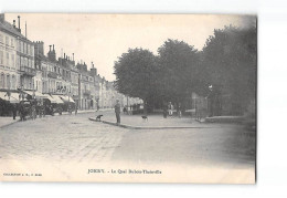 JOIGNY - Le Quai Dubois Thainville - Très Bon état - Joigny