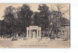 AVALLON - Monument Aux Morts De La Guerre - Très Bon état - Avallon