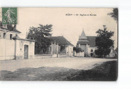 HERY - Eglise Et Ecoles - état - Hery