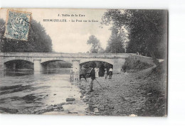 SERMIZELLES - Le Pont Sur La Cure - état - Andere & Zonder Classificatie
