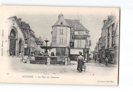 AUXERRE - La Place Des Fontaines - Très Bon état - Auxerre