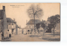 FONTAINES Près Toucy - Place Des Ecoles - Très Bon état - Fontaines Salees