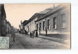 VILLENEUVE SUR YONNE - La Rue Paul Bert Et Le Marché Couvert - Très Bon état - Villeneuve-sur-Yonne