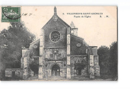 VILLENEUVE SAINT GEORGES - Façade De L'Eglise - Très Bon état - Villeneuve Saint Georges