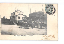 VILLIERS SUR MARNE - La Gare - Très Bon état - Villiers Sur Marne