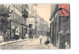 NOGENT SUR MARNE - La Grande Rue Prise De L'Eglise - Très Bon état - Nogent Sur Marne